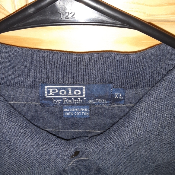 Polo By Ralph Lauren pin-striped Polo collared shirt Size XL - Picture 3 of 3